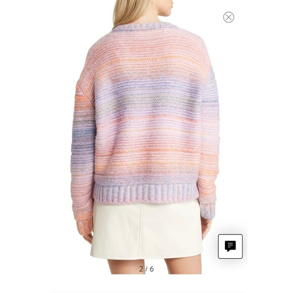 VERO MODA Lina Ombré Stripe Sweater size M - Picture 10 of 10